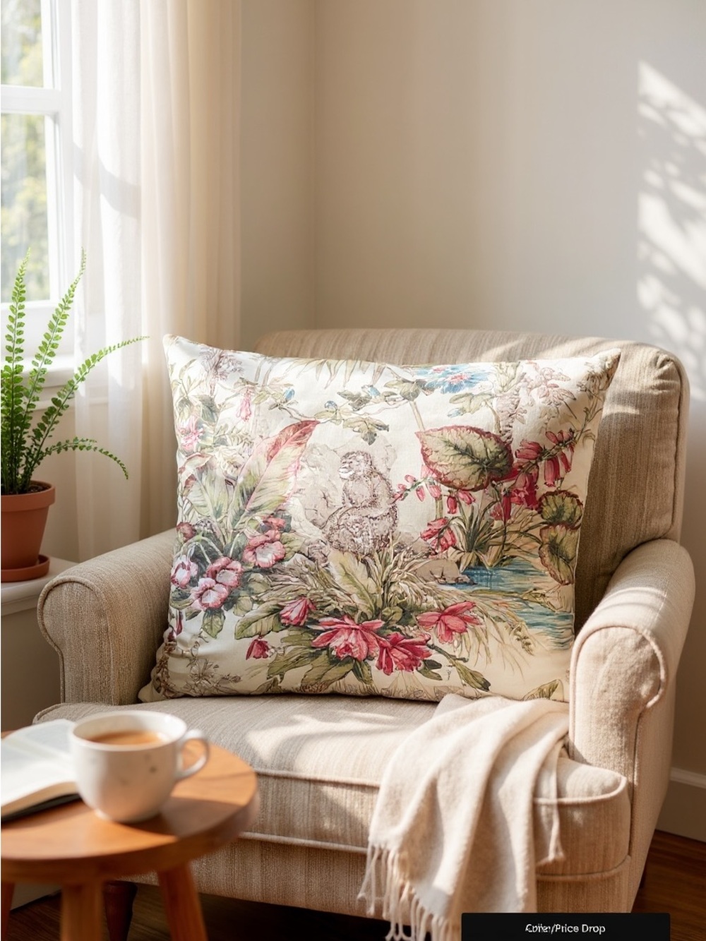 Custom Accent Pillow  26” X 23”